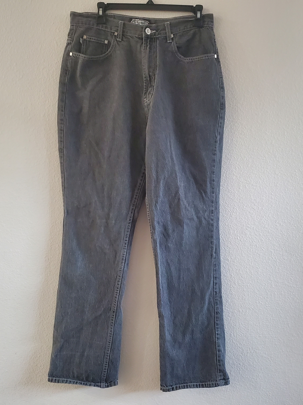 Crest Women's Straight-Leg Jeans Classic 5 Pockets Size W13/14